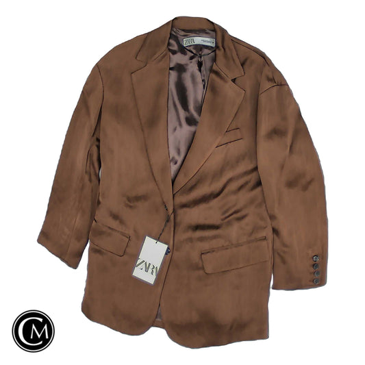 Blazer By Zara In Brown, Size: Xs