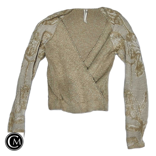 Sweater By Anthropologie In Beige, Size: S