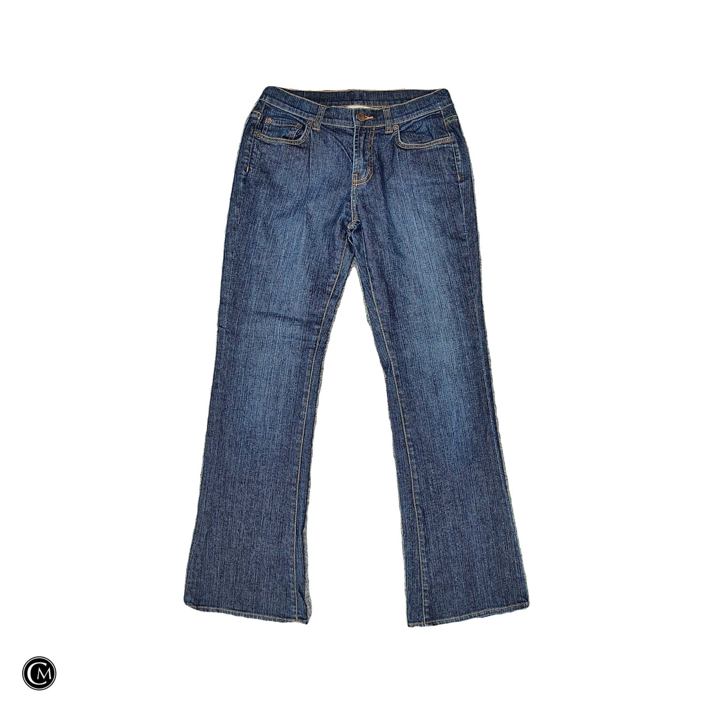 Jeans Flared By Garnet Hill In Blue Denim, Size: 2p