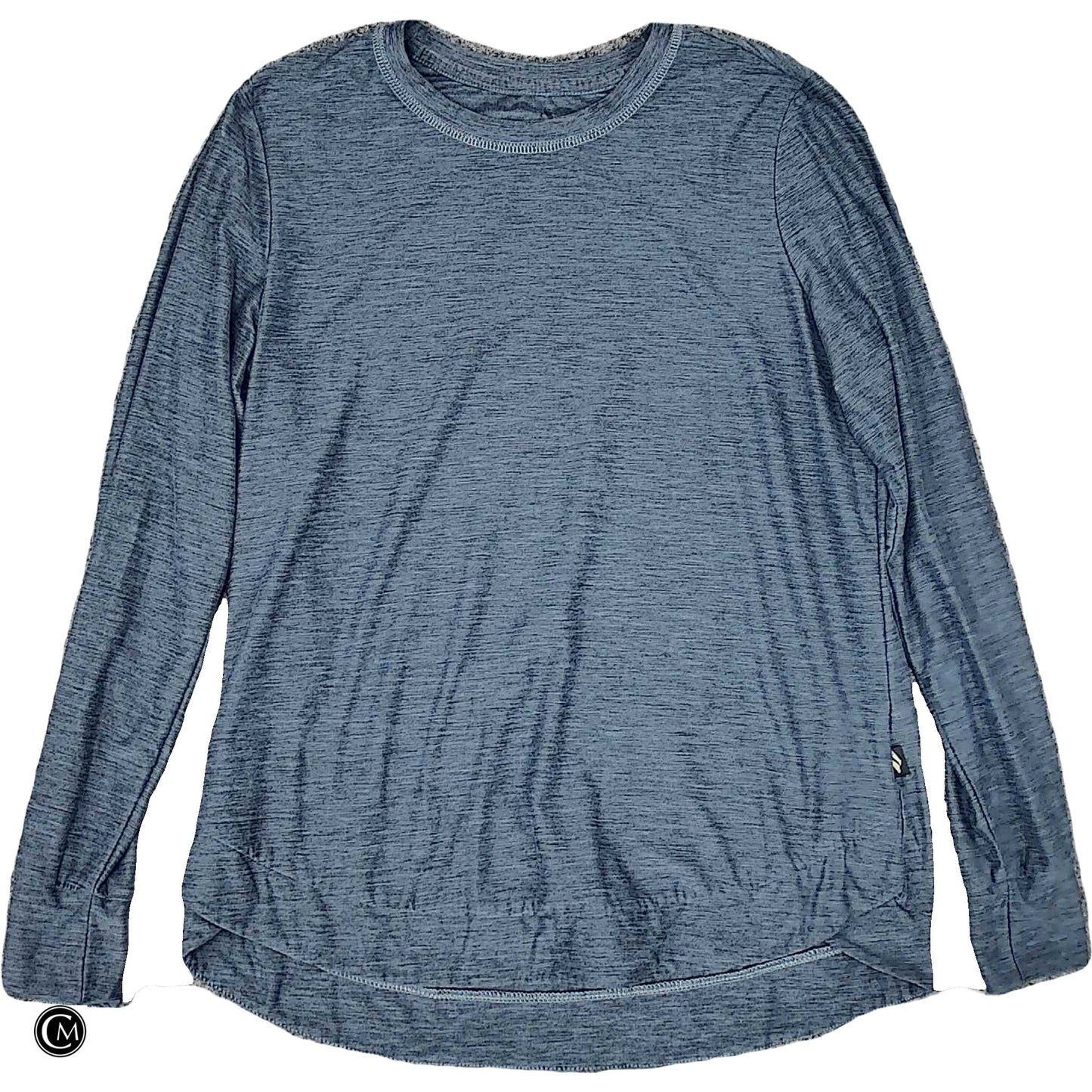 Athletic Top Ls Crewneck By Skechers In Blue, Size: Xs