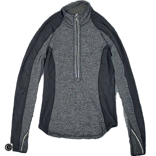 Athletic Jacket By Lululemon In Grey, Size: S