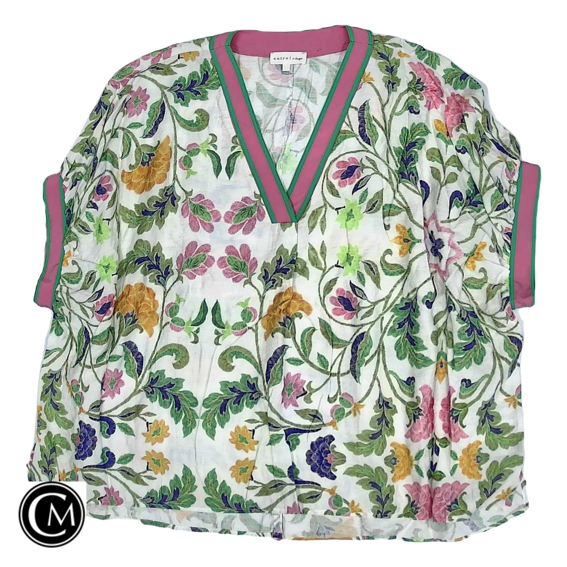 Top Ss By Entro In Multi, Size: Xl image 1