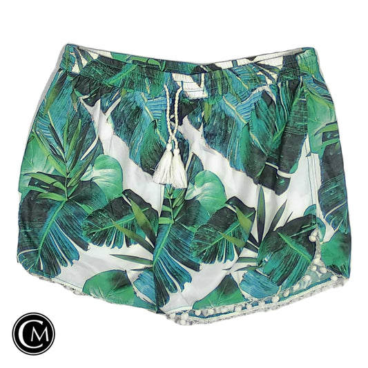 Shorts By Charlie Paige In Tropical Print, Size: L