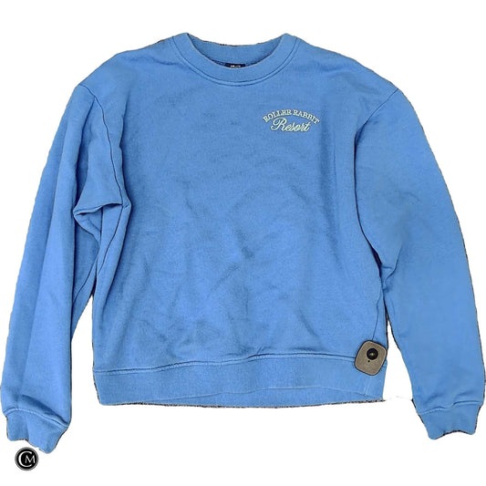 Sweatshirt Crewneck By Target-Designer In Blue, Size: M