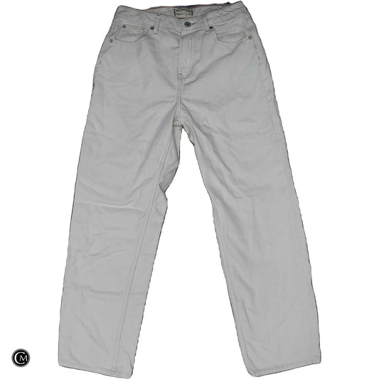 Jeans Straight By We The Free In White Denim, Size: 8