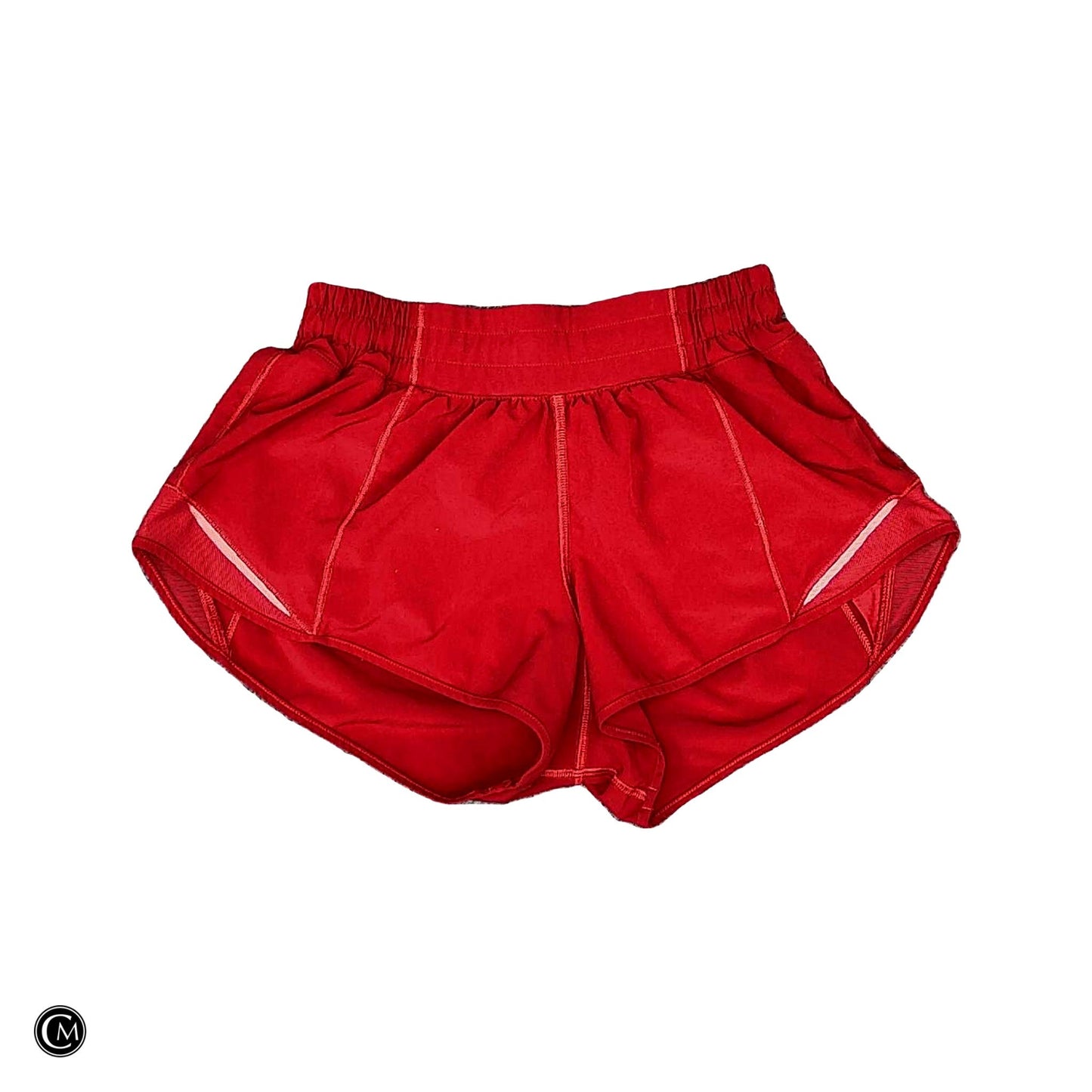 Athletic Shorts By Lululemon In Red, Size: S