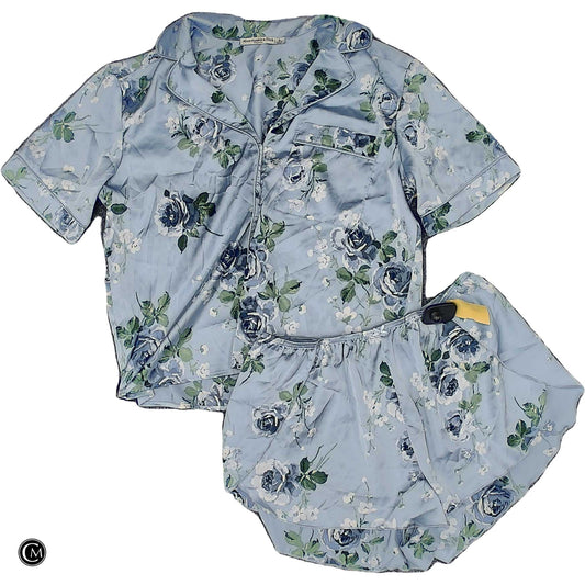 Lounge Set Shorts By Abercrombie And Fitch In Blue & Green, Size: S