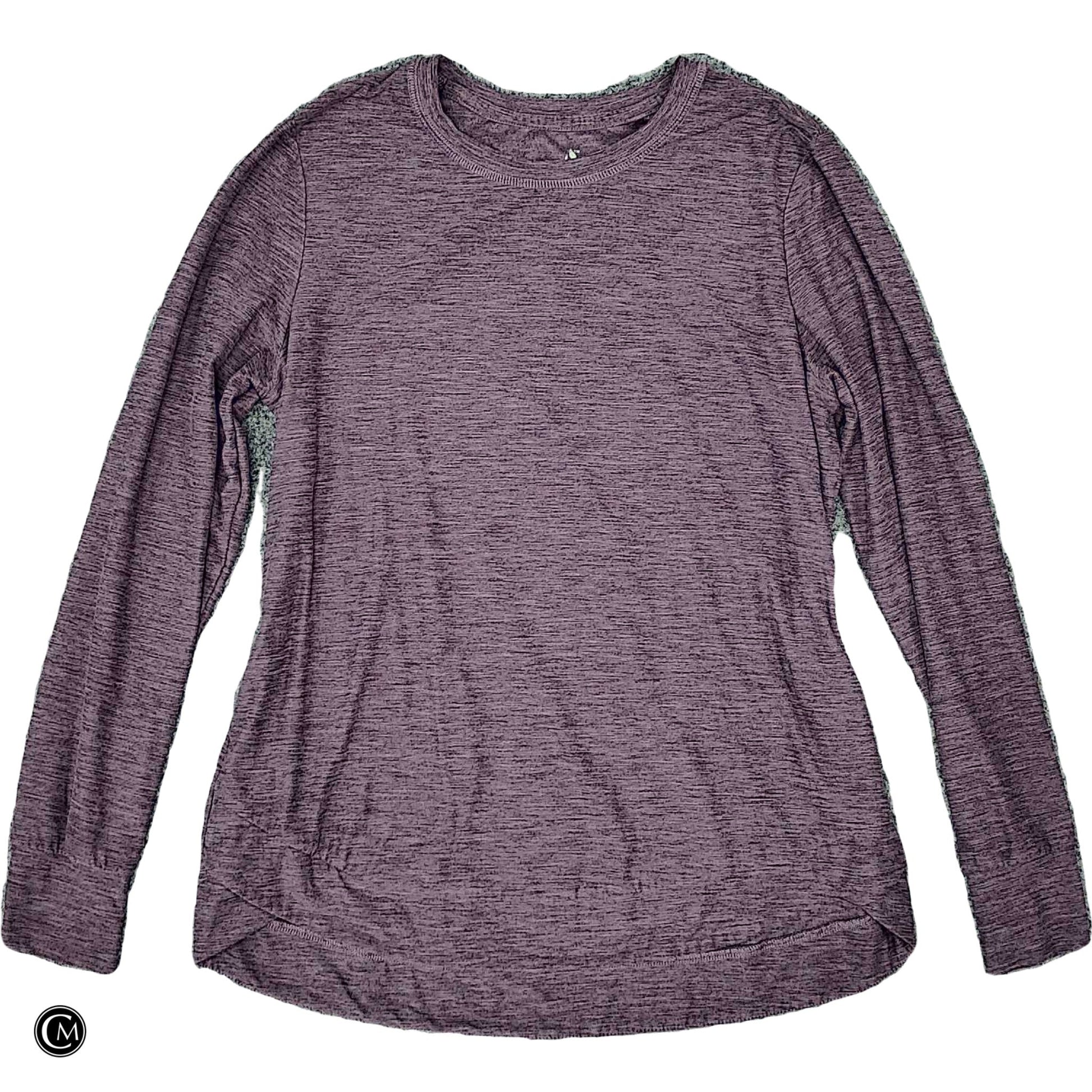 Athletic Top Ls Crewneck By Skechers In Purple, Size: Xs image 1