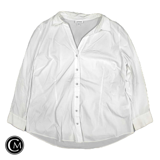 Top Ls By J. Jill In Ivory, Size: Xl
