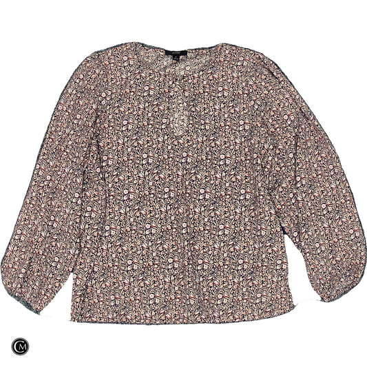 Blouse Ls By J. Crew In Purple, Size: S image 1