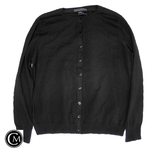 Cardigan By August Silk In Black, Size: Xl