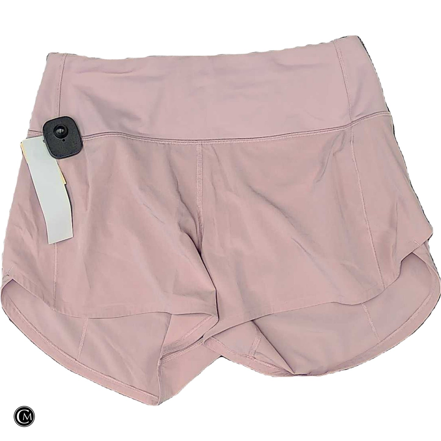 Athletic Shorts By Lululemon In Pink, Size: M