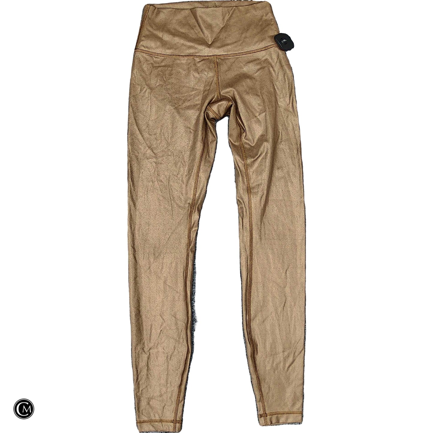 Athletic Leggings By Lululemon In Bronze, Size: S