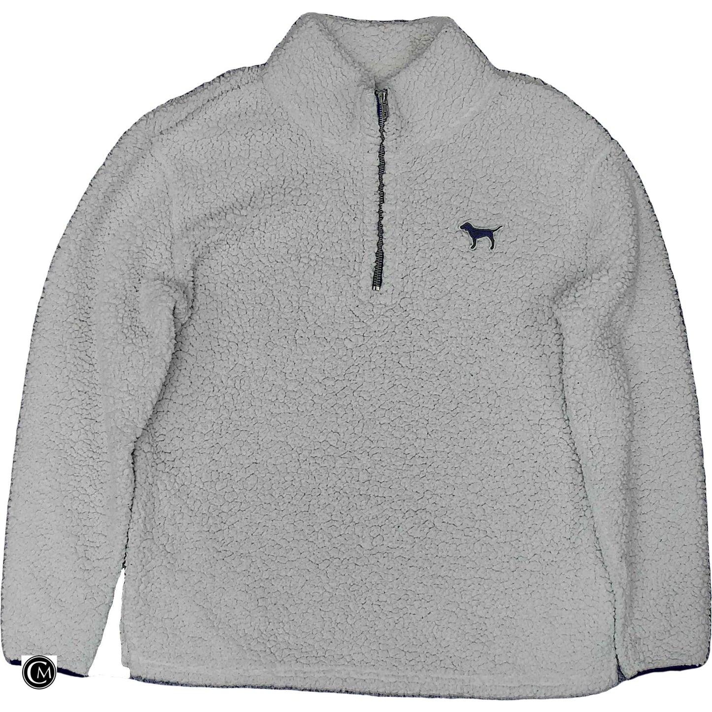 Sweatshirt Collar By Pink In White, Size: S