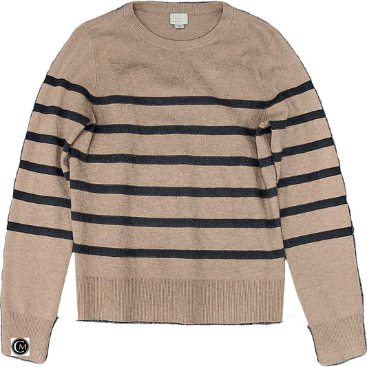 Top Ls By A New Day In Black & Brown, Size: Xs