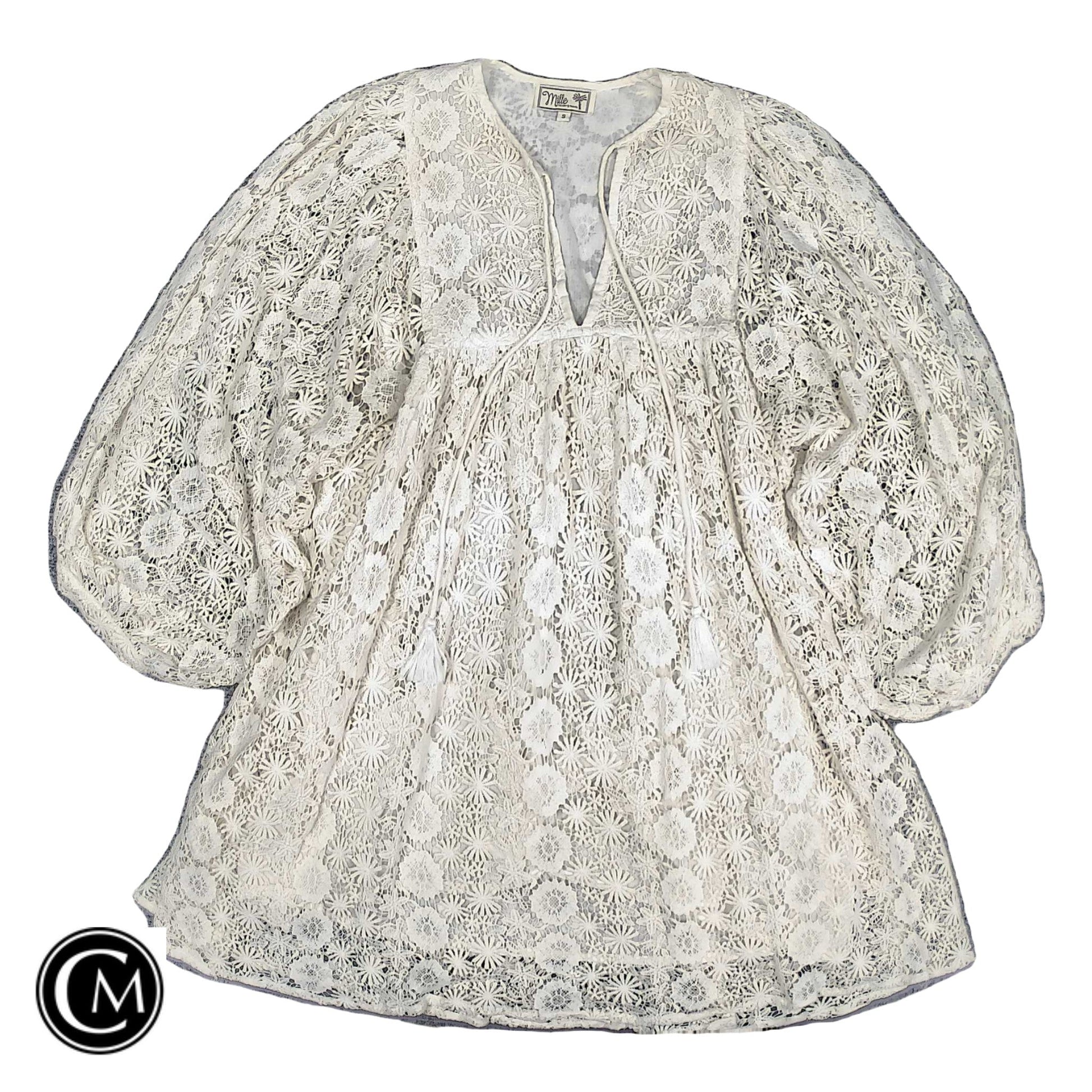 Dress Casual Short By Cma In Beige, Size: S image 1