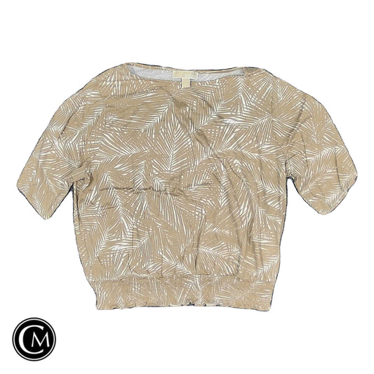Top Ss By Michael By Michael Kors In Beige, Size: L