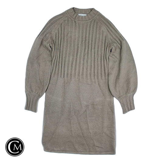 Dress Sweater By Calvin Klein In Taupe, Size: M image 1