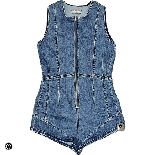 Romper By We The Free In Blue Denim, Size: M image 1