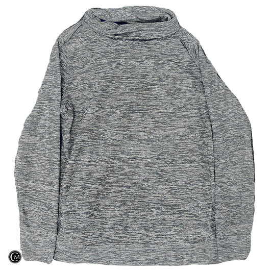 Athletic Sweatshirt Collar By Tek Gear In Grey, Size: L image 1