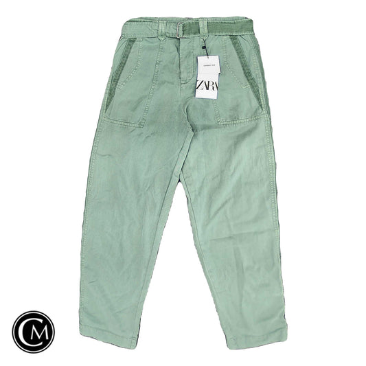 Pants Chinos & Khakis By Zara In Green, Size: Xs