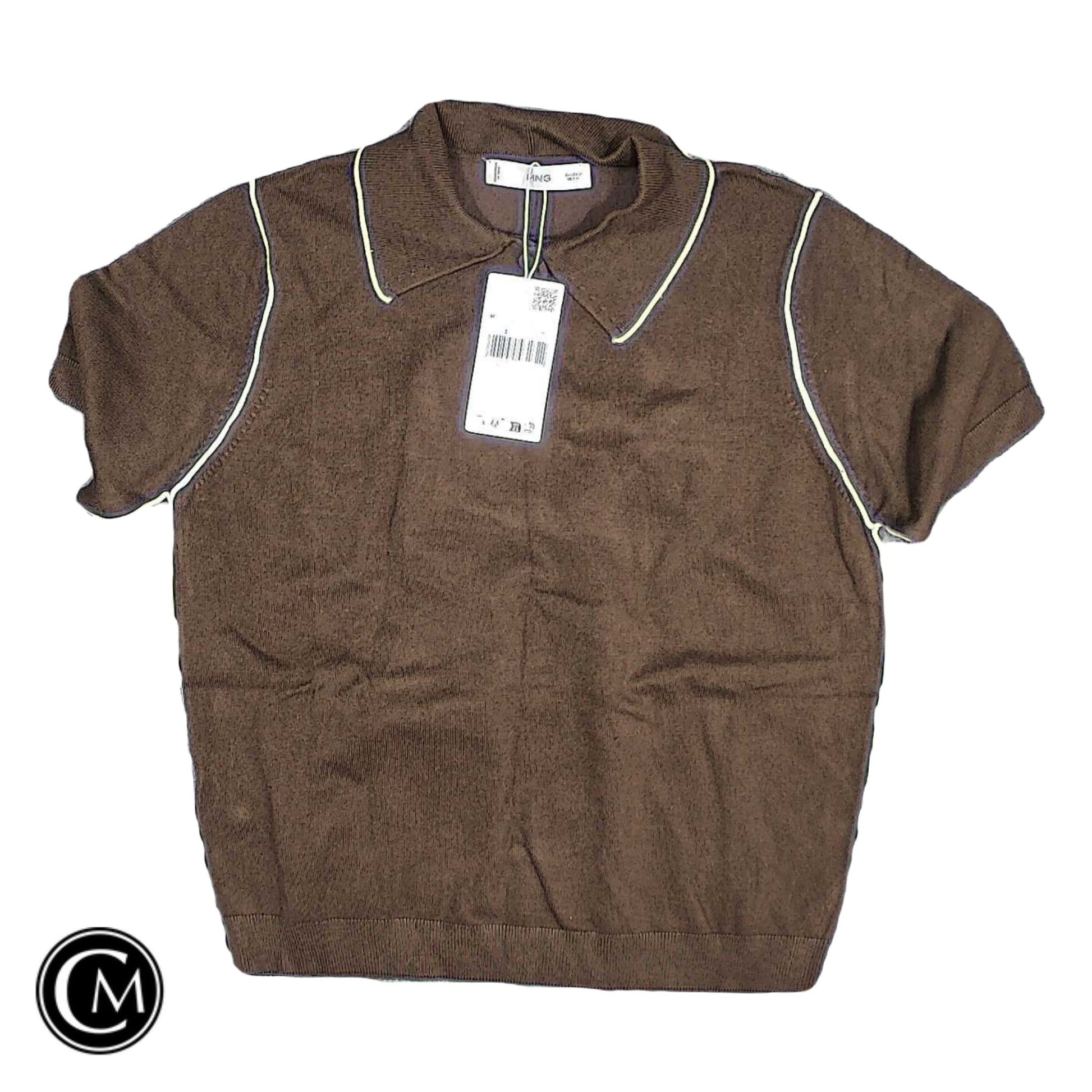 Top Ss By Mango In Brown, Size: M image 1