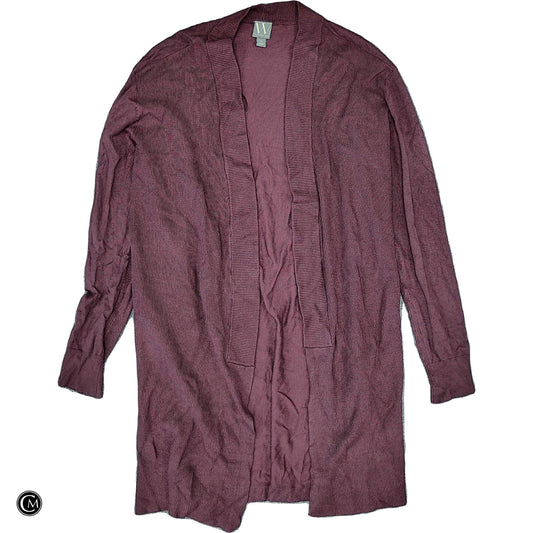 Cardigan By Worthington In Maroon, Size: M