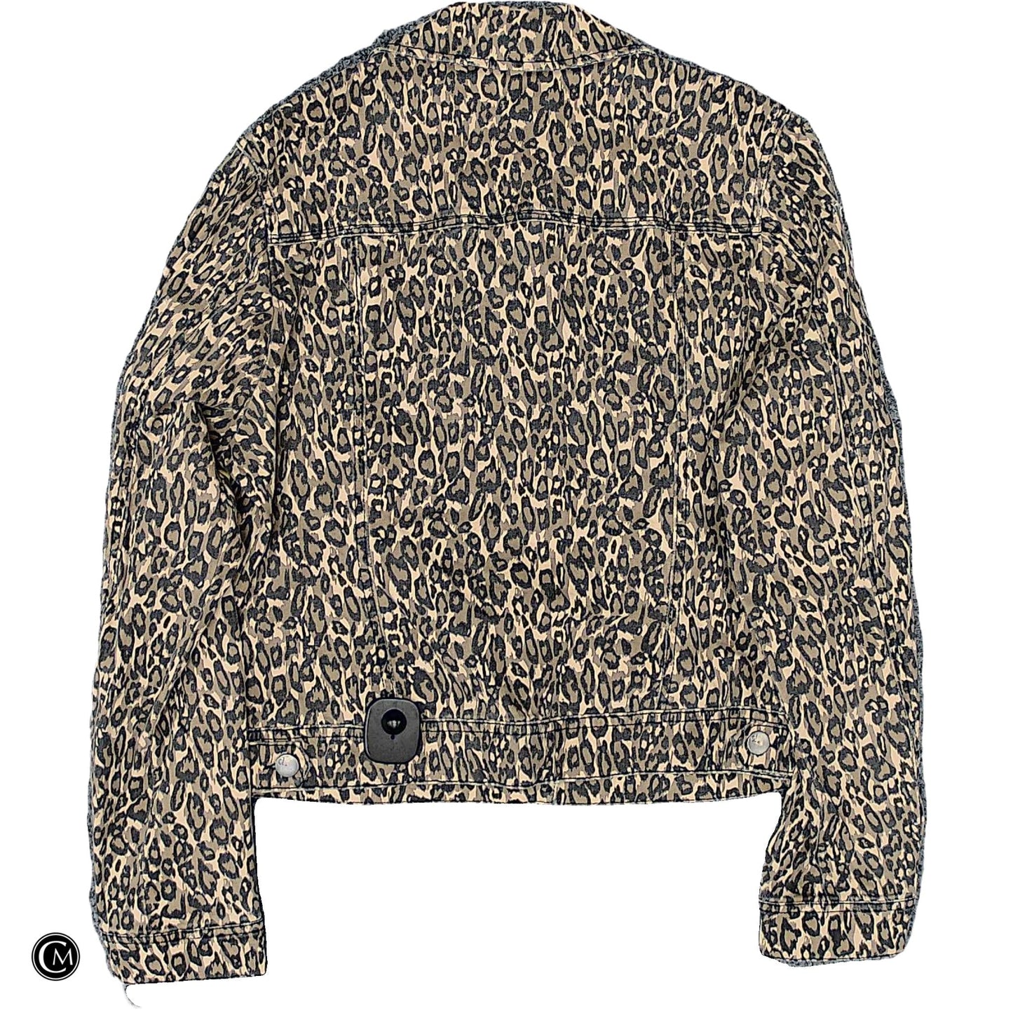 Jacket Denim By D. Jeans In Animal Print, Size: L