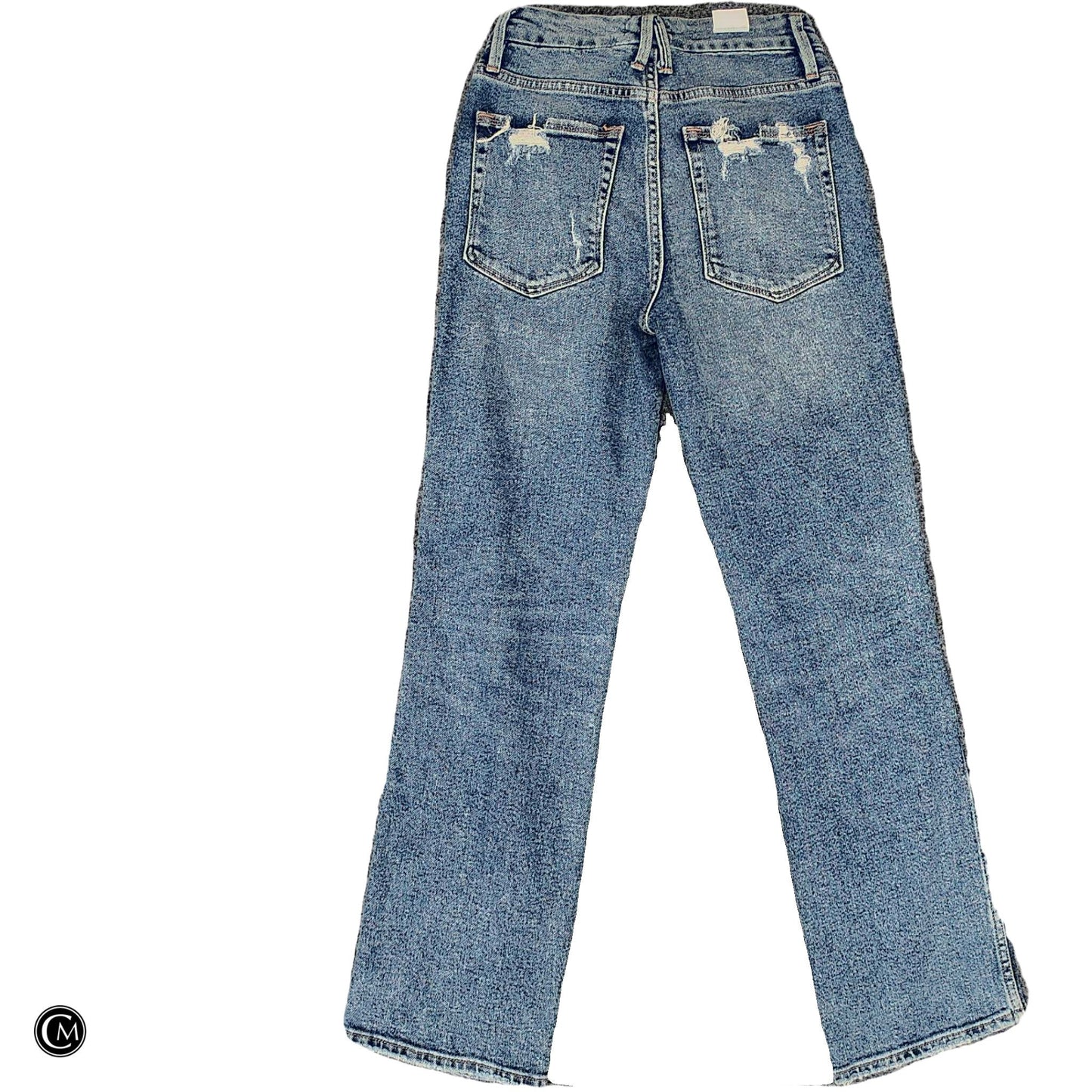 Jeans Boot Cut By Good American In Blue Denim, Size: 2
