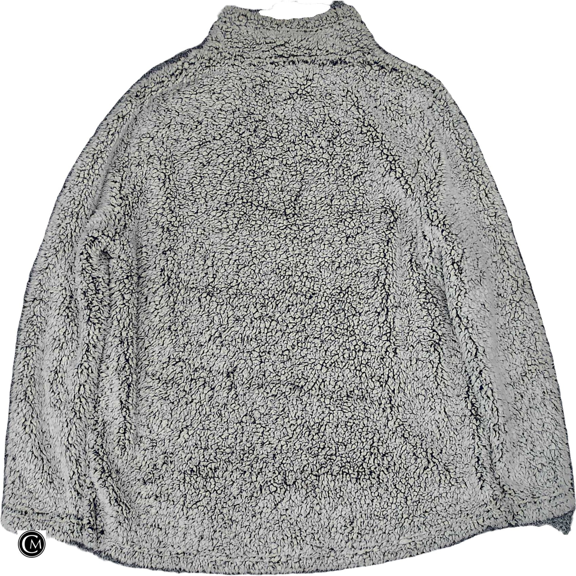 Jacket Faux Fur & Sherpa By Port Authority In Grey, Size: L image 2