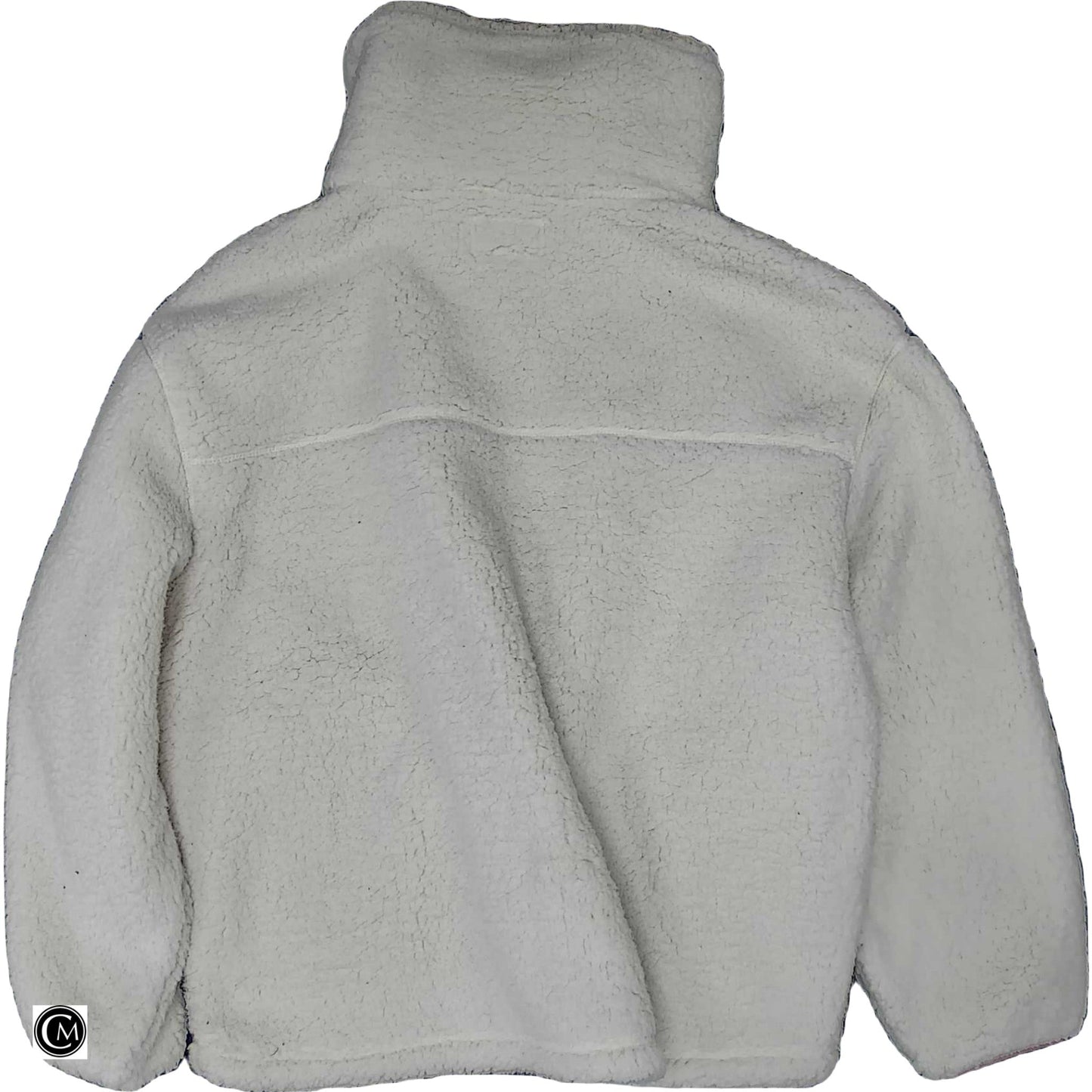 Jacket Faux Fur & Sherpa By Universal Thread In Brown & Cream, Size: L
