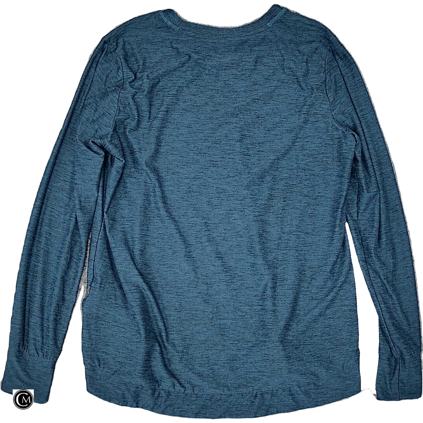Athletic Top Ls Crewneck By Skechers In Blue, Size: Xs