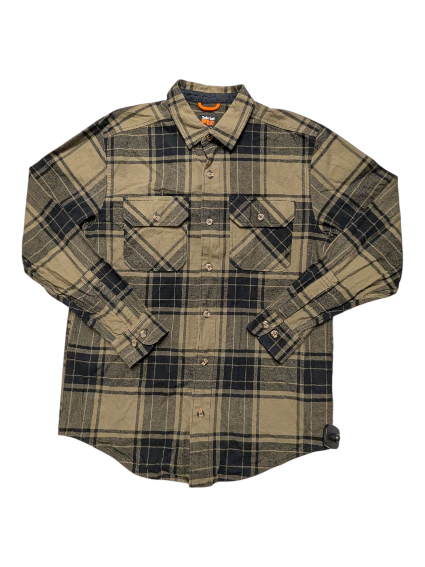 Top Ls By Timberland In Black & Green, Size:M
