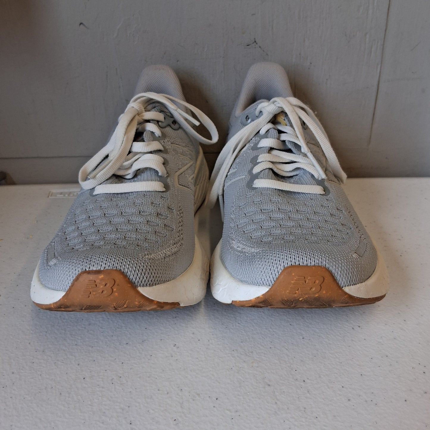 Shoes Athletic By New Balance In Grey, Size:6