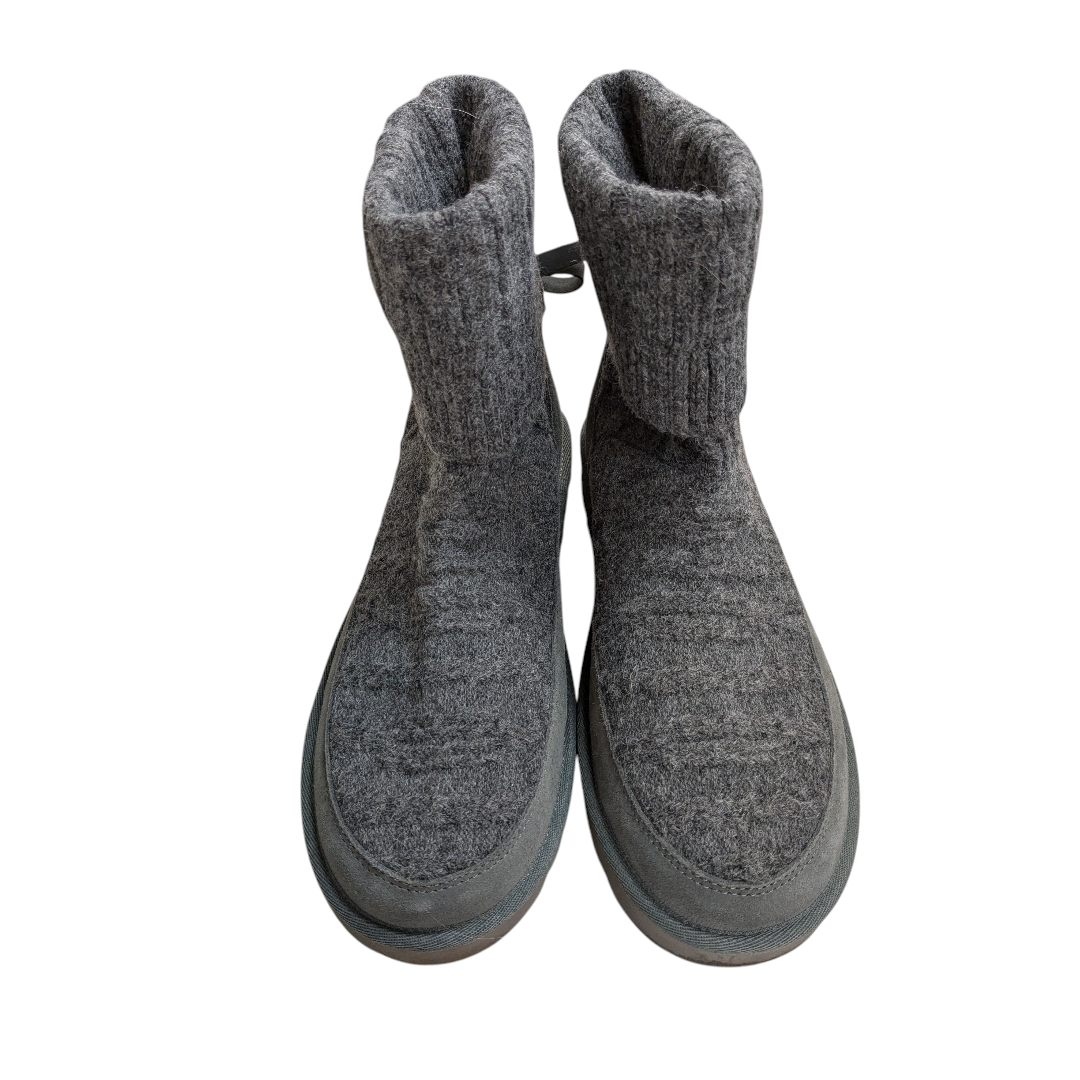Boots Designer By Ugg In Grey, Size:9
