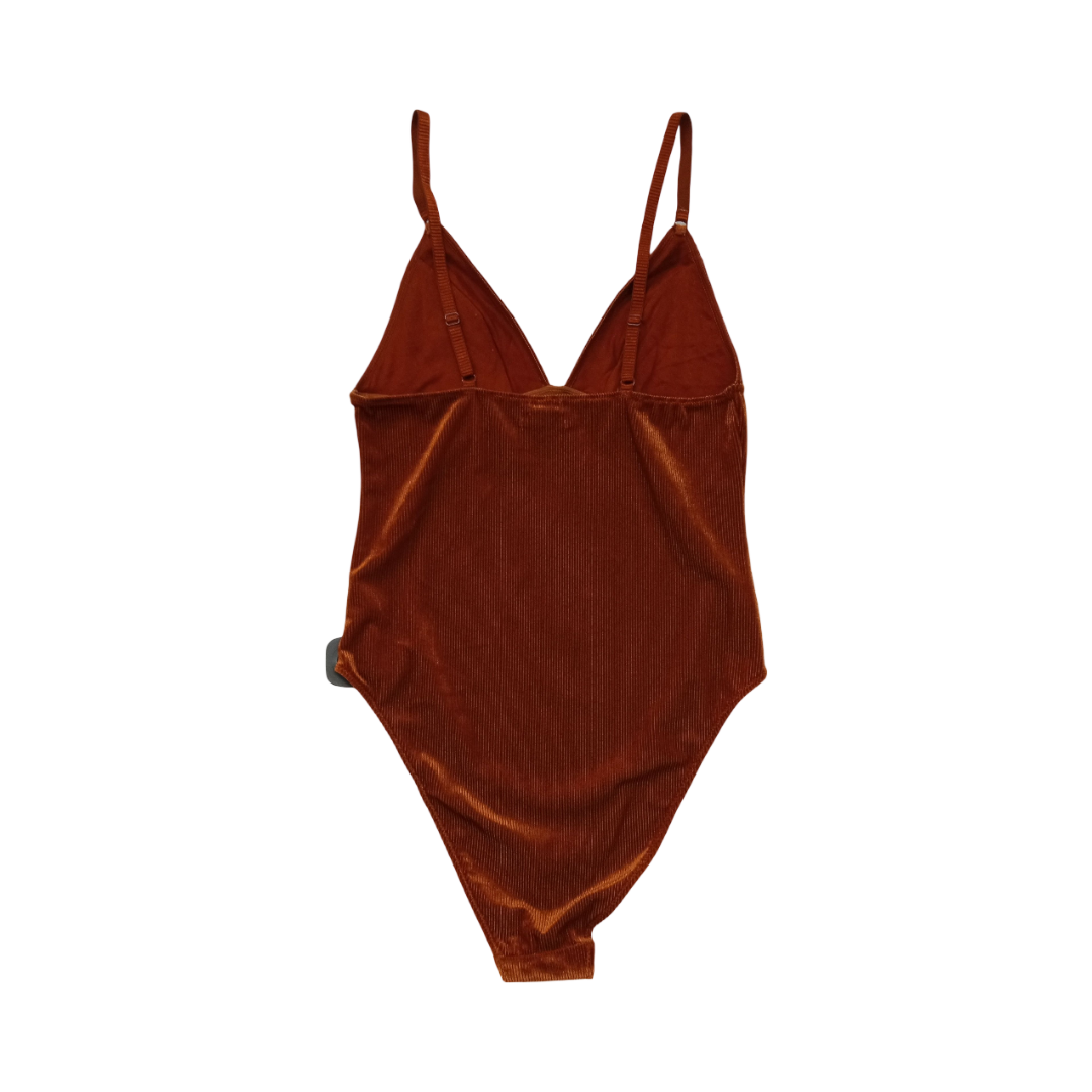 Bodysuit By Out From Under In Brown, Size:M