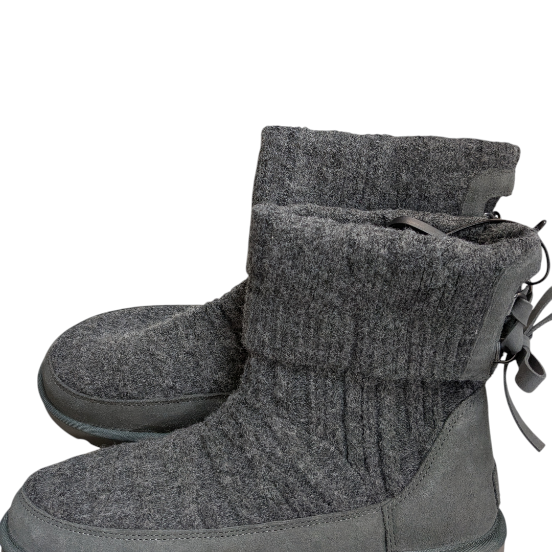 Boots Designer By Ugg In Grey, Size:9