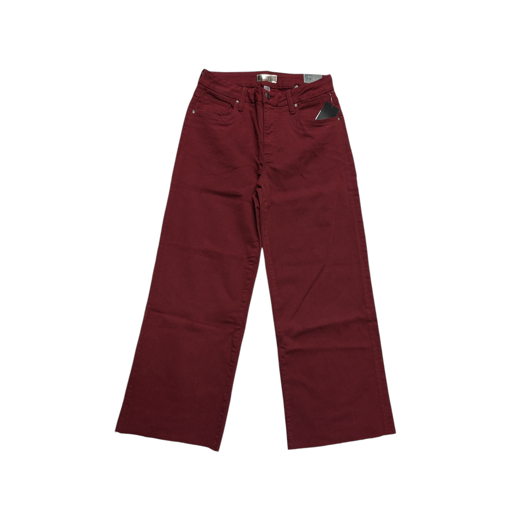 Pants Wide Leg By Kut In Red, Size:4