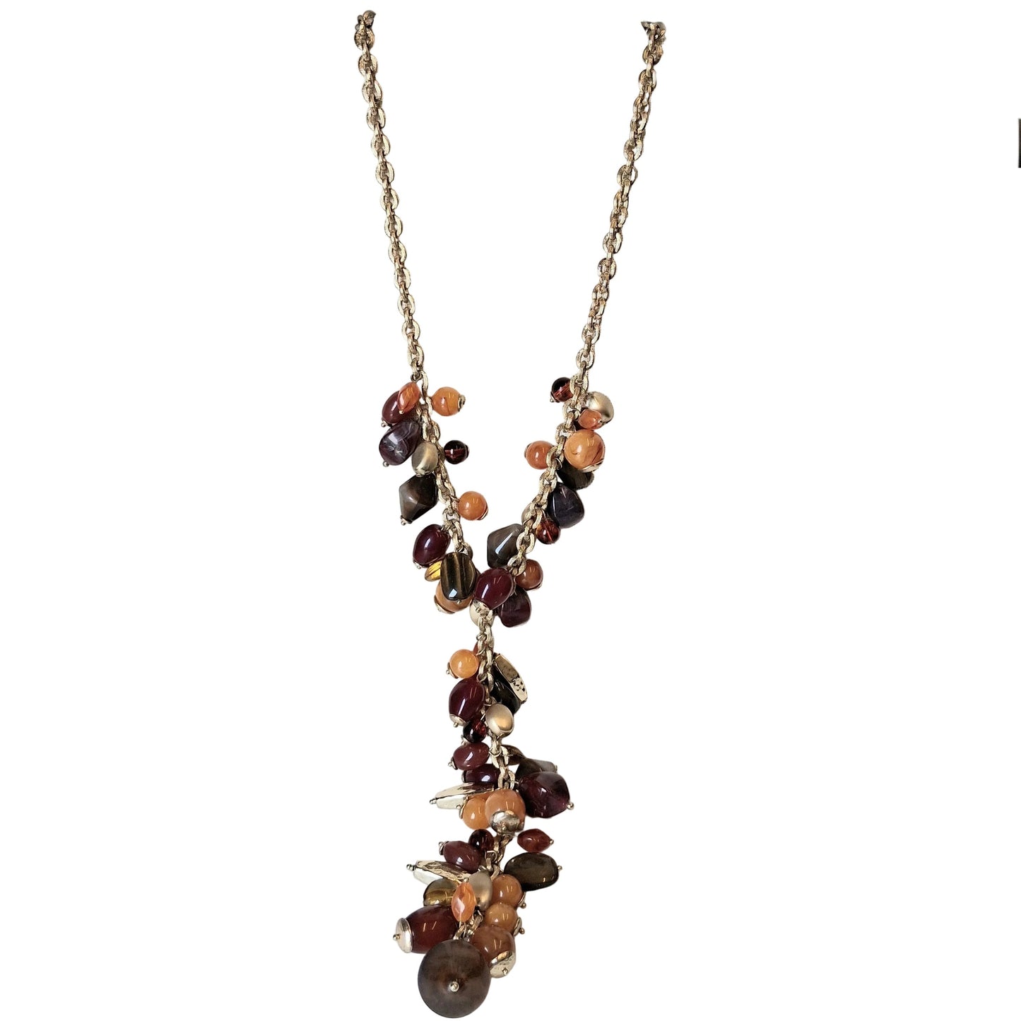 Necklace Statement By Chicos In Red