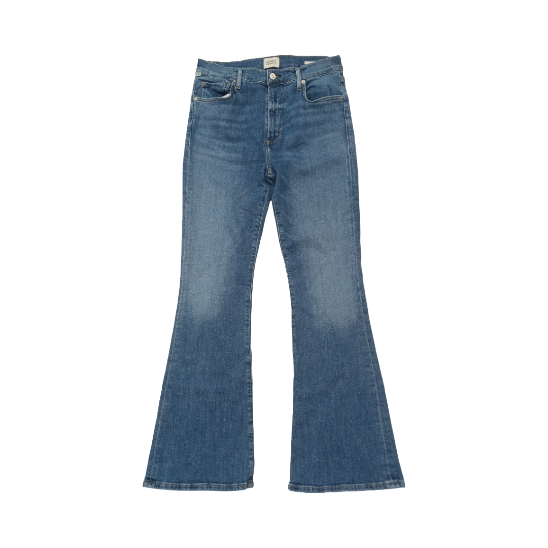Jeans Flared By Citizens Of Humanity In Blue, Size:8