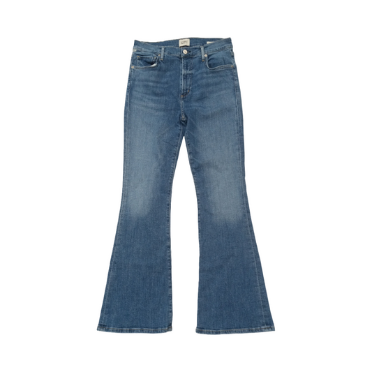 Jeans Flared By Citizens Of Humanity In Blue, Size:8