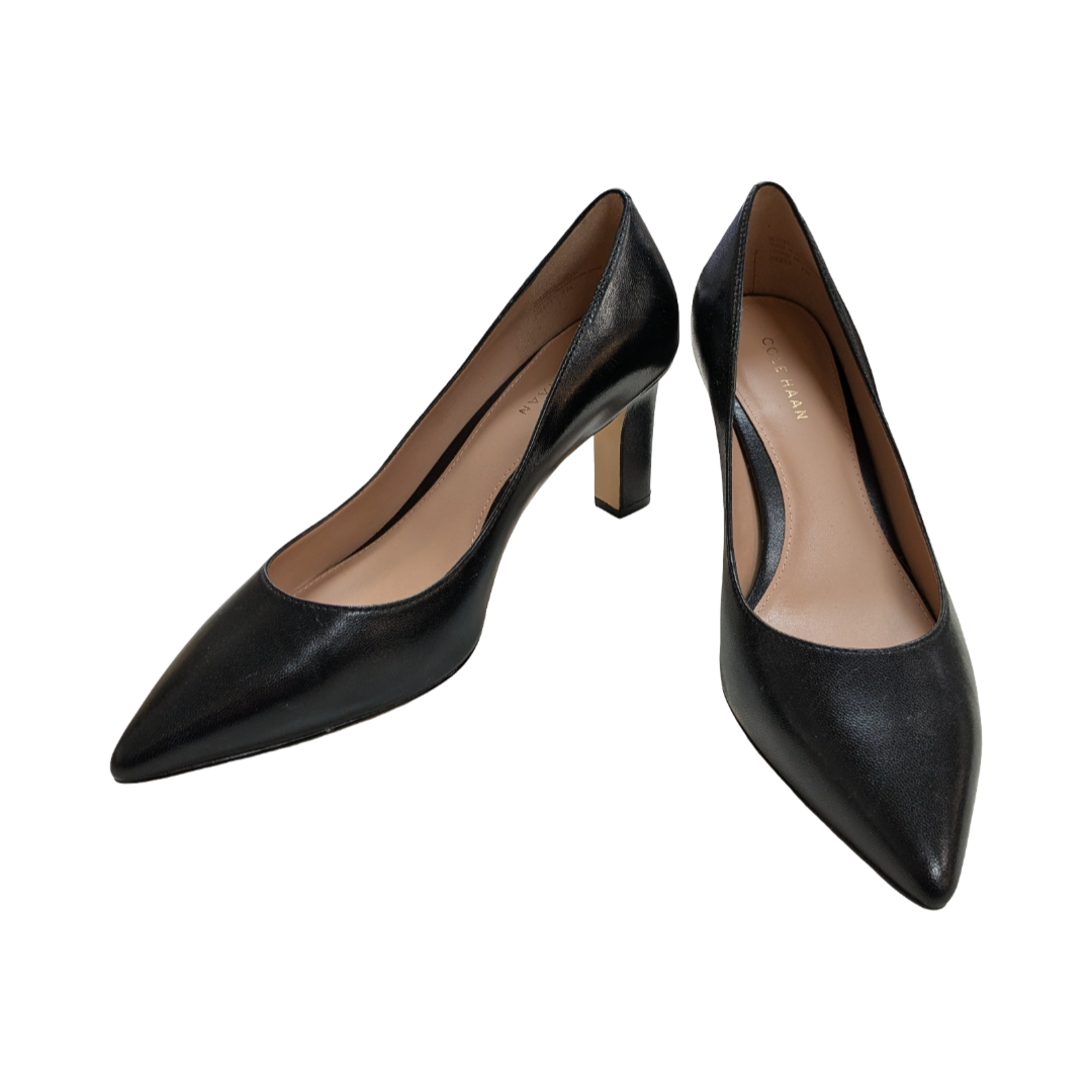 Shoes Heels Block By Cole-Haan In Black, Size:9