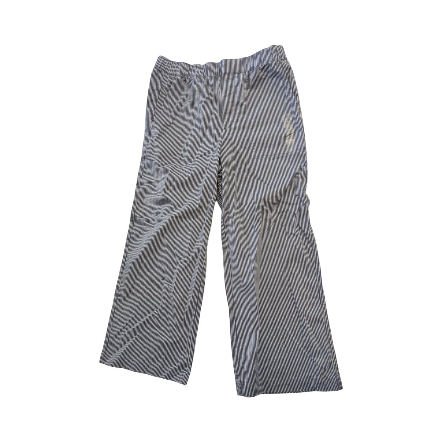 Pants Wide Leg By Gap In Striped Pattern, Size:L