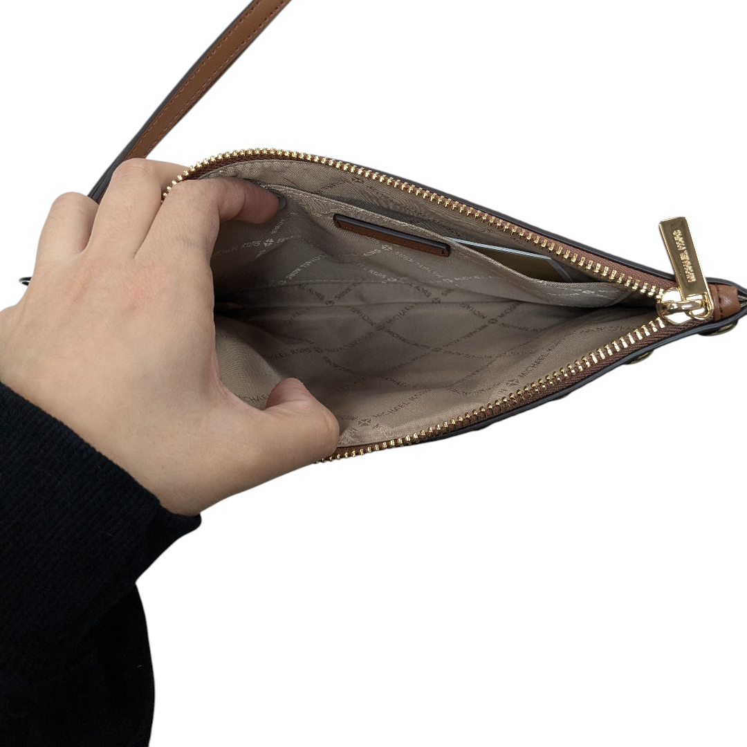 Wallet Designer By Michael Kors In Brown, Size:Large