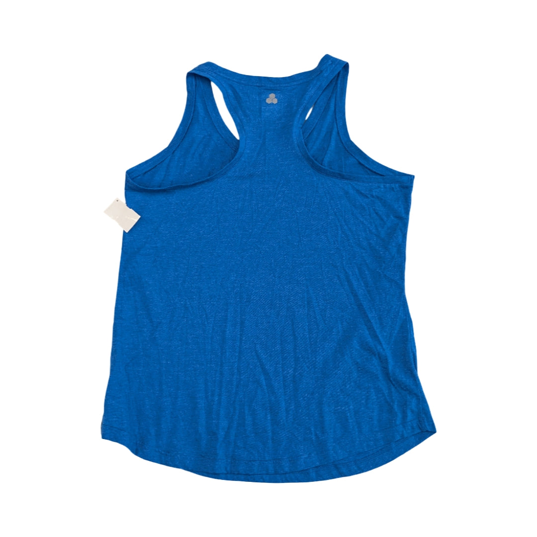 Athletic Tank Top By Tek Gear In Blue, Size:L