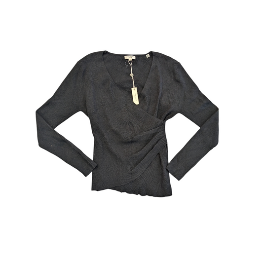 Sweater By Max Studio In Black, Size:L