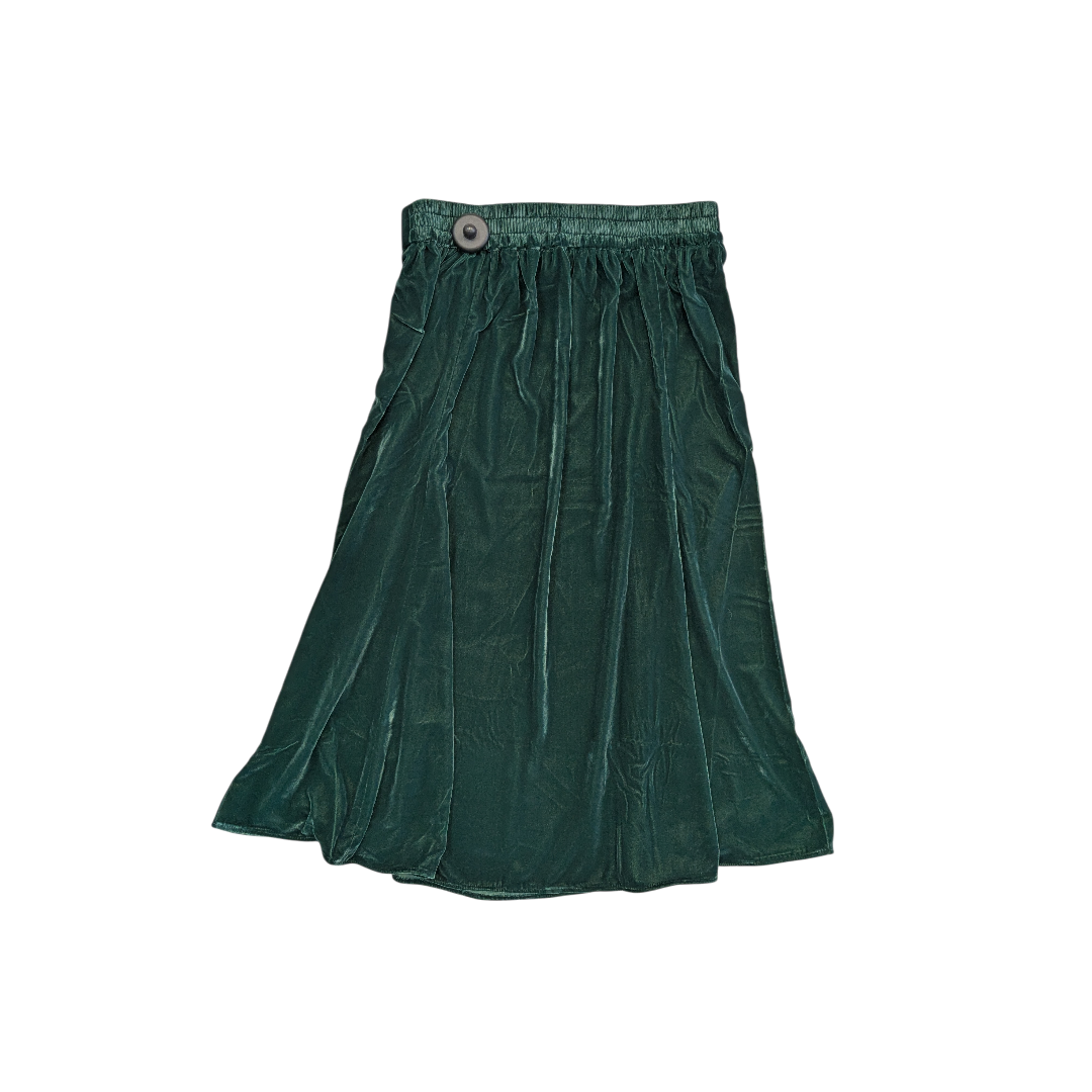 Skirt Maxi By J. Crew In Green, Size:S