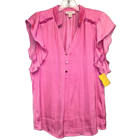 Top Sleeveless By Tamara H In Pink, Size:Xs