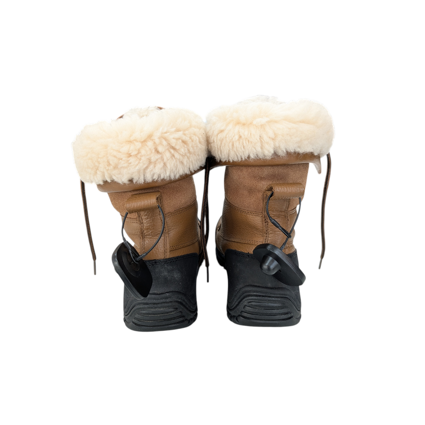 Boots Designer By Ugg In Black & Brown, Size:7