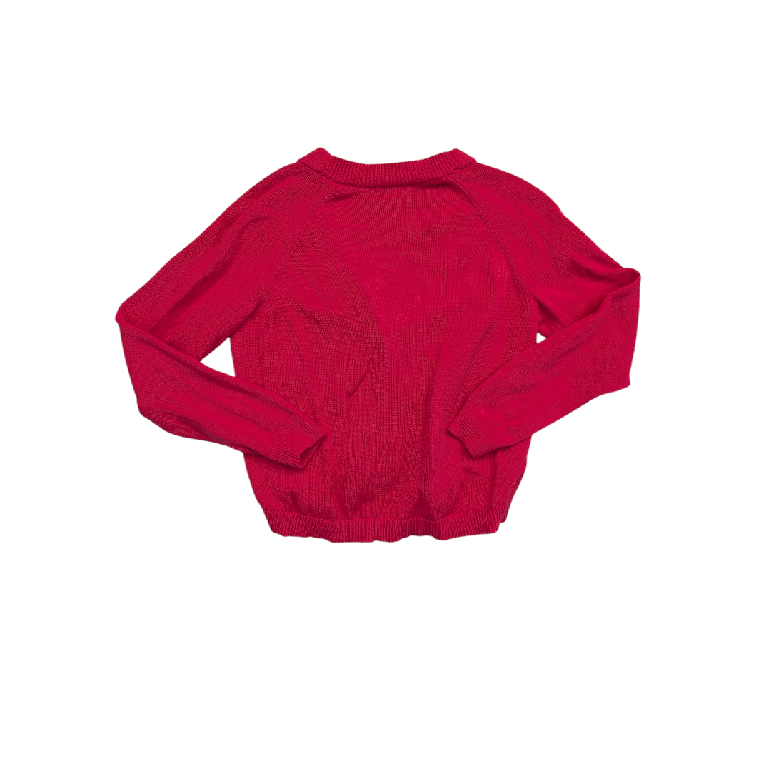 Sweater Cardigan By Banana Republic In Pink, Size:Xs